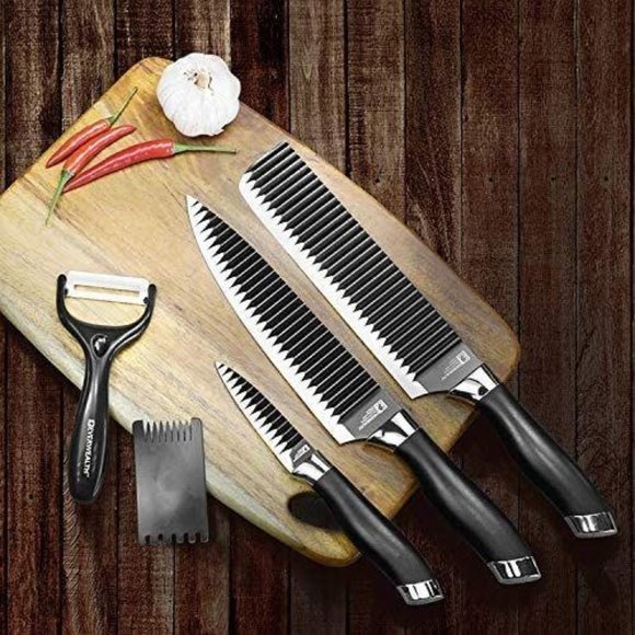 Kiritsuke Chef Knife Comfort Pro Series High Carbon Stainless Steel 5 PCS Knives - Picture 7 of 7